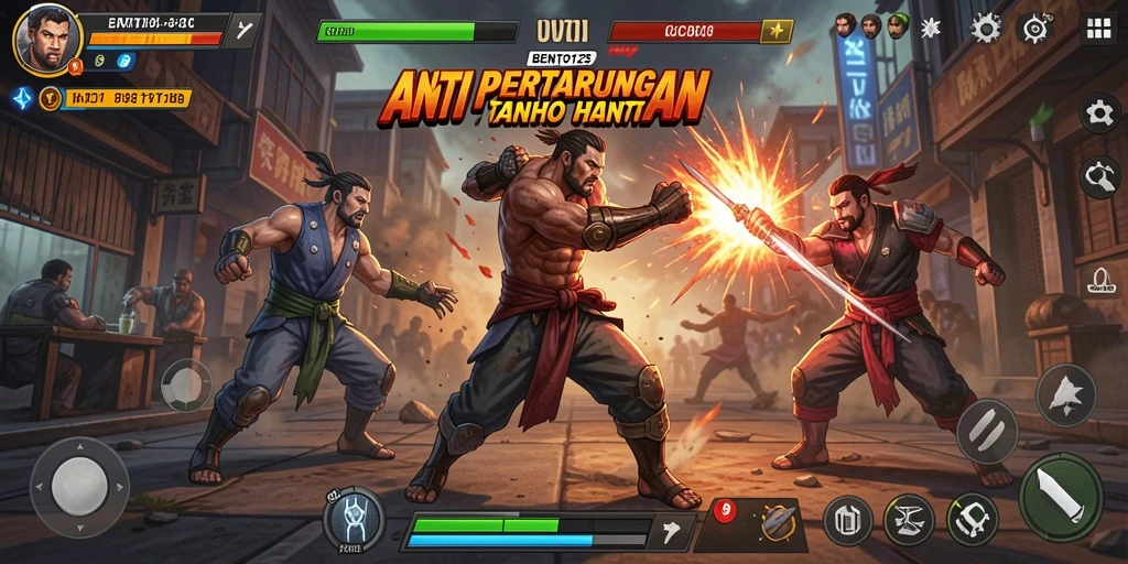 Tampilan menarik gameplay BENTO123 dengan aksi seru dan karakter beragam.