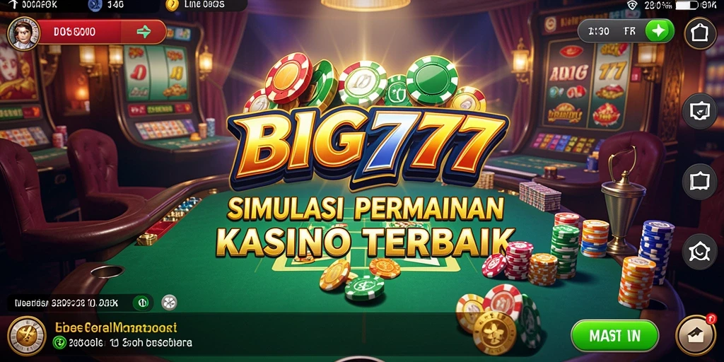 Gameplay menarik dan memukau dalam BIG777.