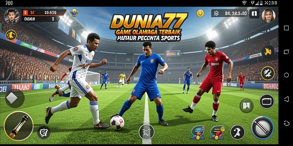 Screenshot menampilkan gameplay menarik dari DUNIA77 yang penuh aksi.