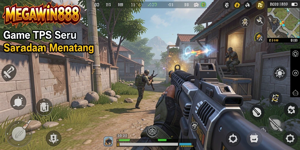 Tampilan gameplay seru dan grafis menarik dari MEGAWIN888.